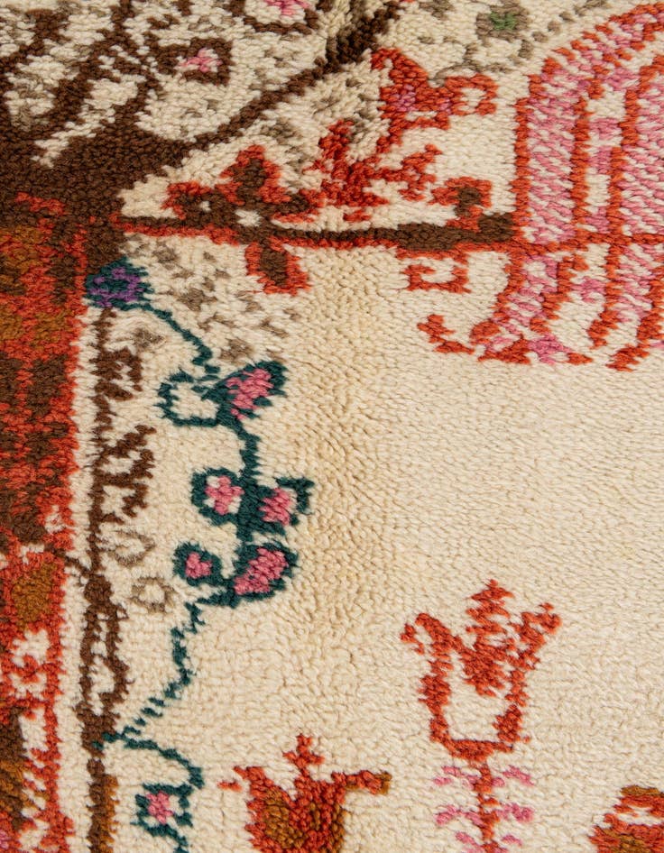 Detail image of 5' x 5' 7  Hand Knotted Moroccan Wool Rug