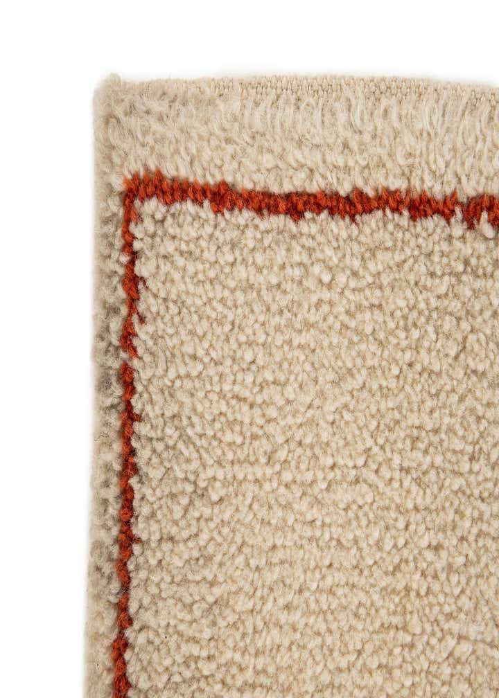5' x 5' 7 Hand Knotted Moroccan Wool Rug