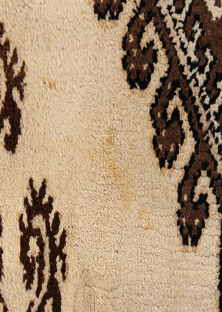 6' 3 x 9' 4 Hand Knotted Moroccan Wool Rug