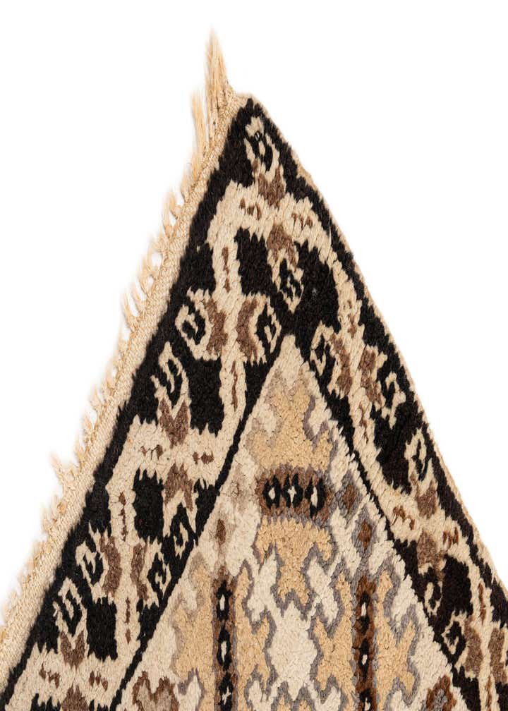 6' 3 x 9' 4 Hand Knotted Moroccan Wool Rug