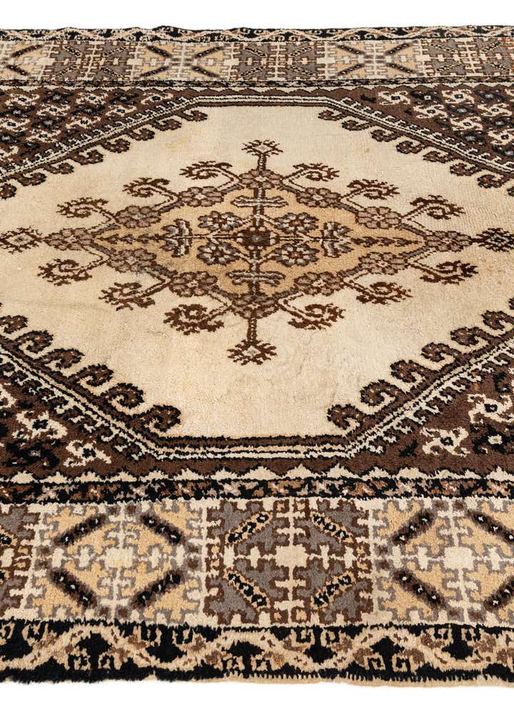 6' 3 x 9' 4 Hand Knotted Moroccan Wool Rug
