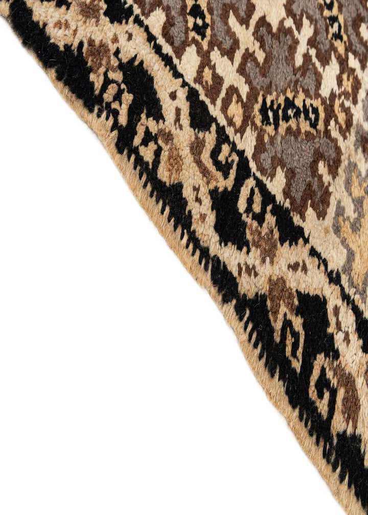 6' 3 x 9' 4 Hand Knotted Moroccan Wool Rug
