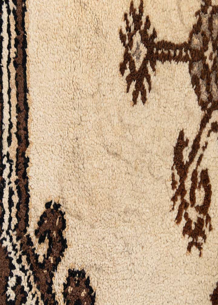 6' 3 x 9' 4 Hand Knotted Moroccan Wool Rug