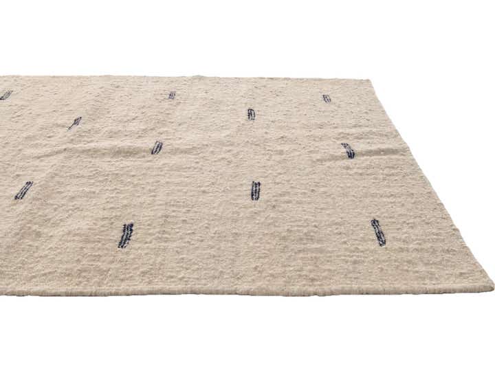 5' x 6' 10 Hand Knotted Moroccan Wool Rug