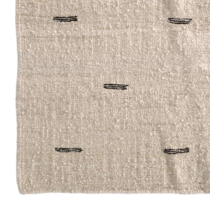 5' x 6' 10 Hand Knotted Moroccan Wool Rug