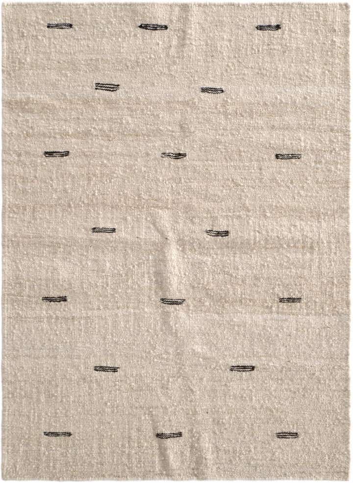 5' x 6' 10 Hand Knotted Moroccan Wool Rug