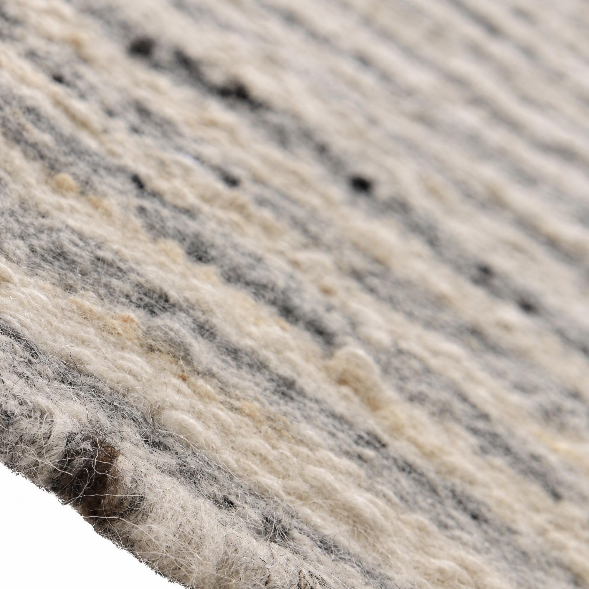 Detail image 8 of 12: 4' 11 x 6' 7 Hand Knotted Moroccan Wool Rug