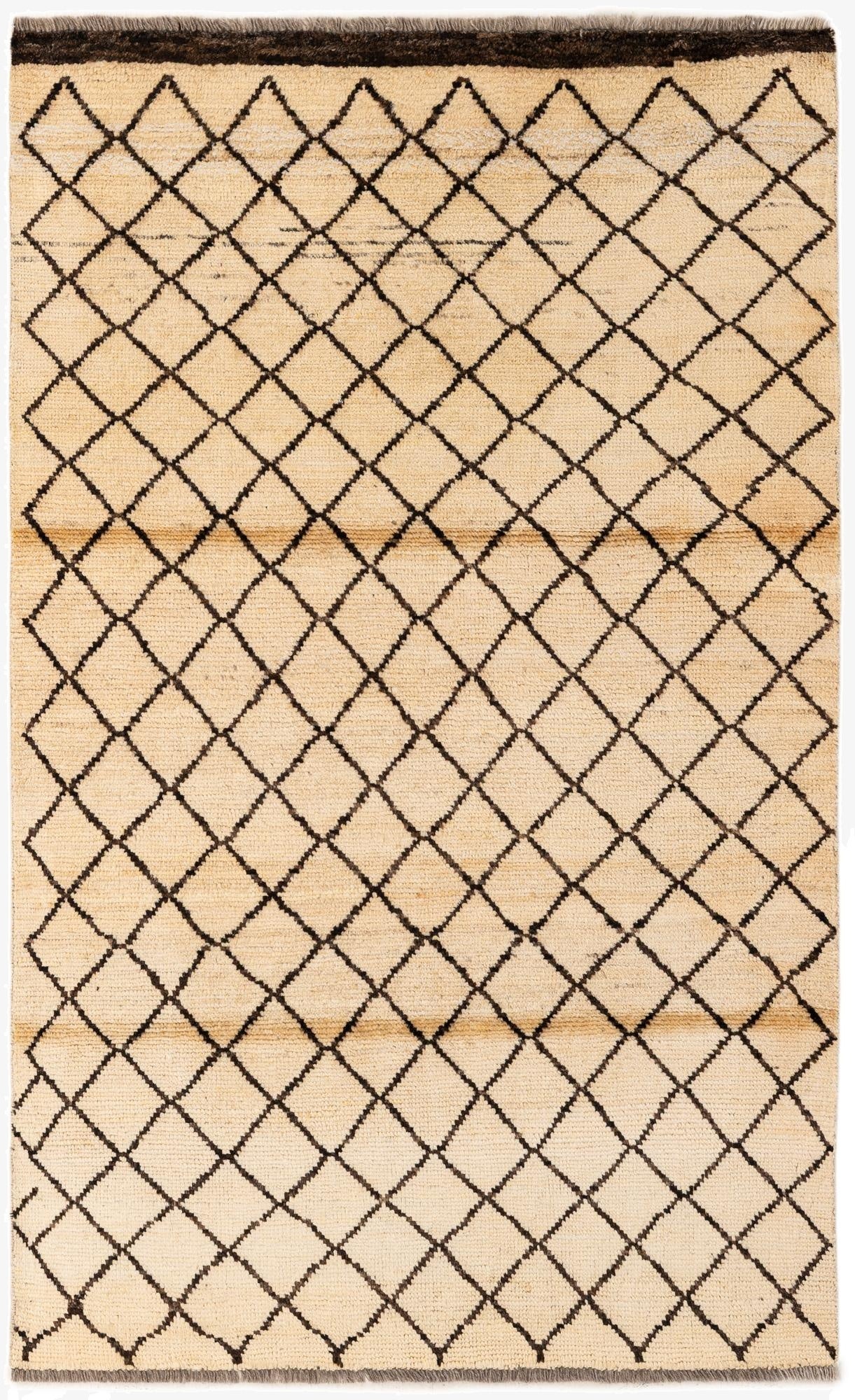 3' 9 x 5' 11  Hand Knotted Moroccan Rug