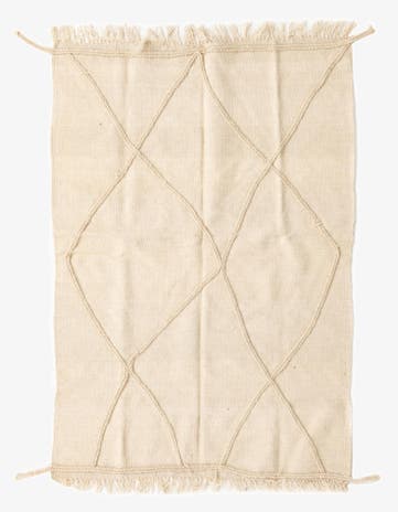 3' 3 x 5' 2 Hand Woven Moroccan Wool Rug