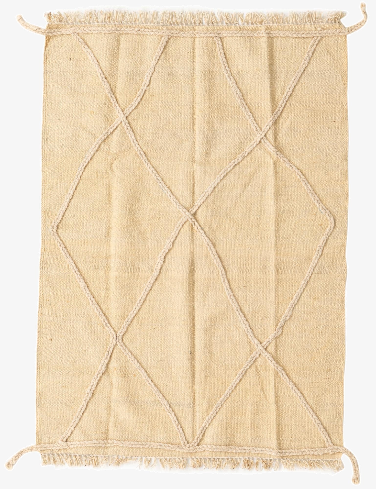 105cm x 152cm  Hand Woven Moroccan Wool Rug