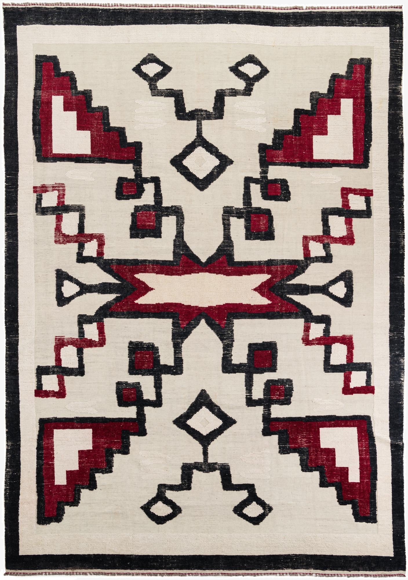 8' 9 x 12' 8  Hand Knotted Moroccan Wool Rug