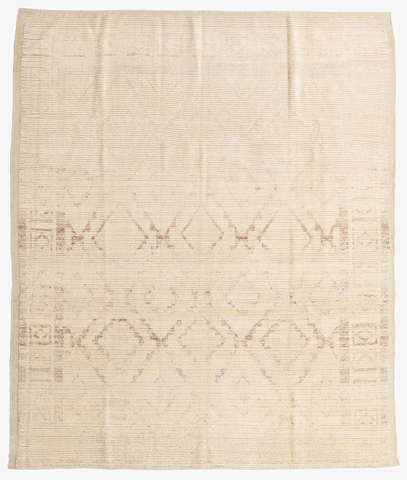 Primary image 8' 3 x 9' 10  Hand Knotted Moroccan Wool Rug