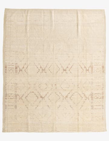 8' 3 x 9' 10 Hand Knotted Moroccan Wool Rug