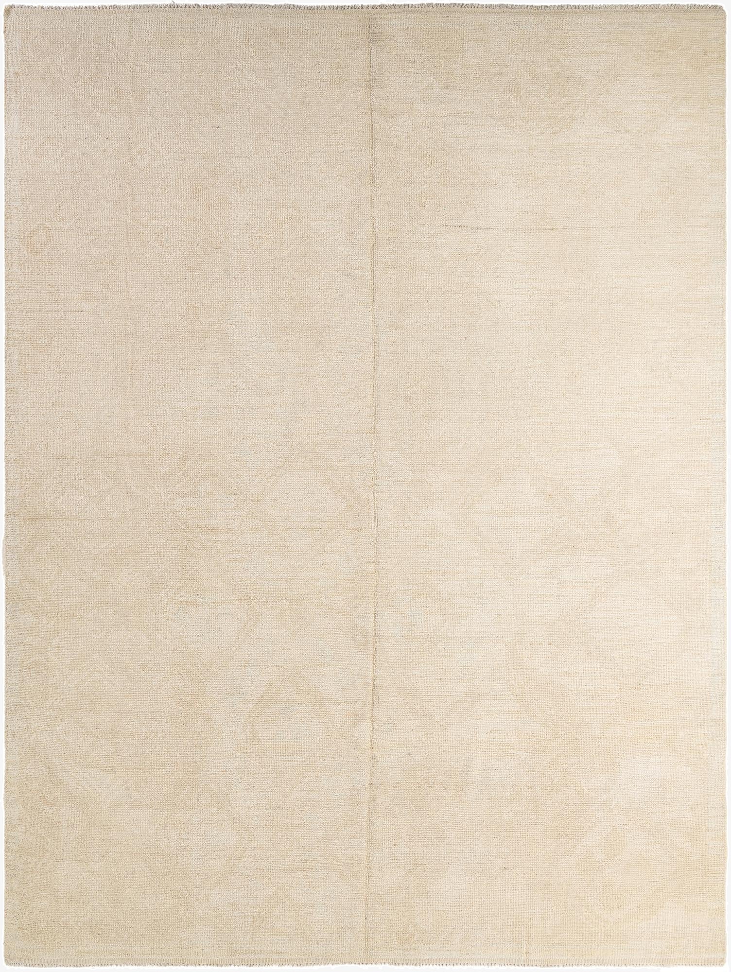 9' x 12'  Hand Knotted Moroccan Wool Rug