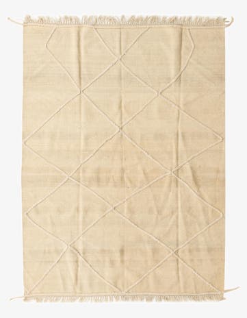 5' 10 x 7' 10 Hand Knotted Moroccan Wool Rug