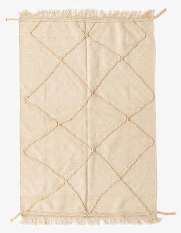 3' 6 x 5' 1 Hand Knotted Moroccan Wool Rug