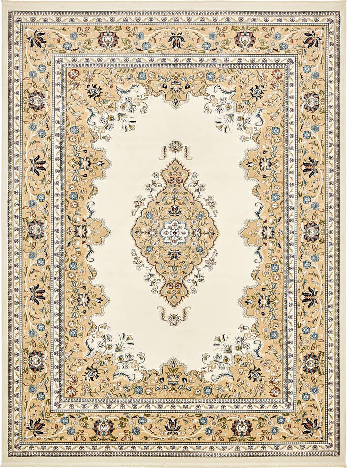 Detail image of 10' x 13' Nain Design Rug
