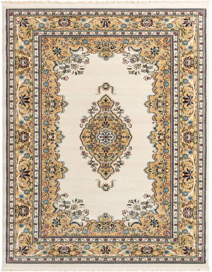Detail image of 5' 3 x 8' Nain Design Rug
