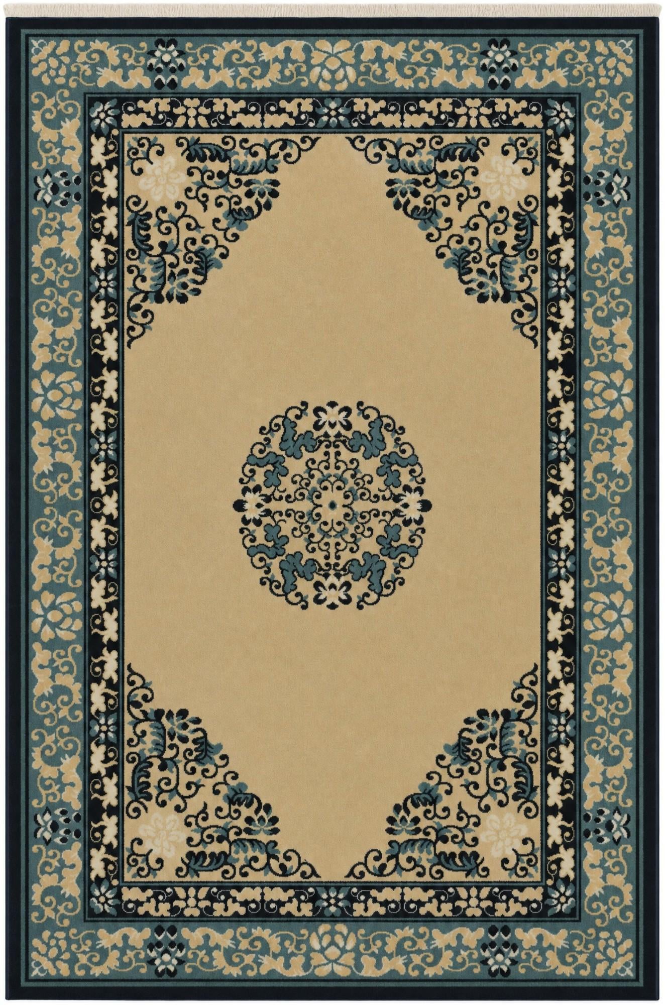 Cream Nain Design Rug