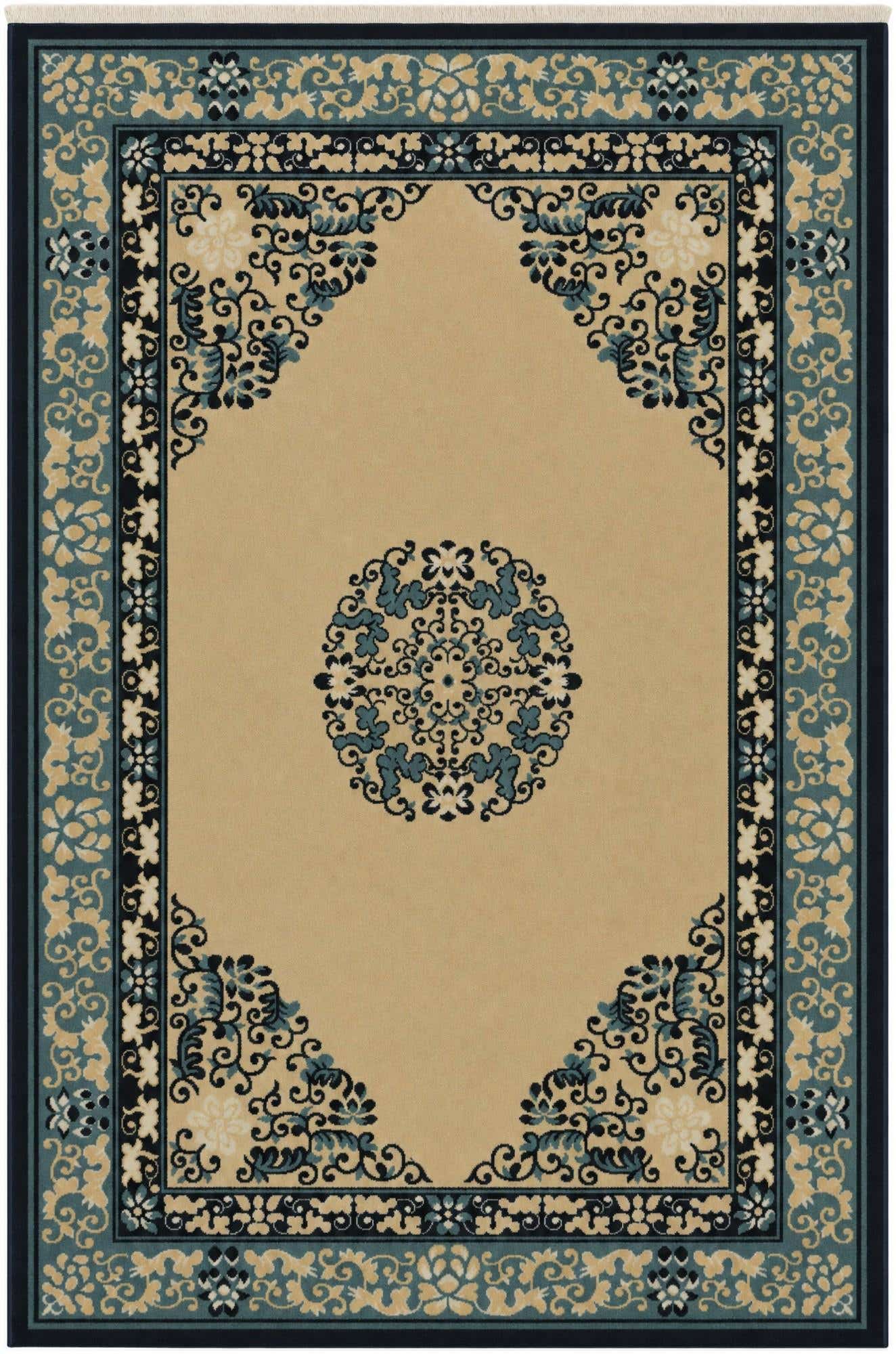 4' x 6' Nain Design Rug