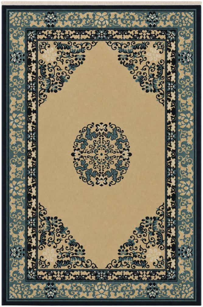 4' x 6' Nain Design Rug