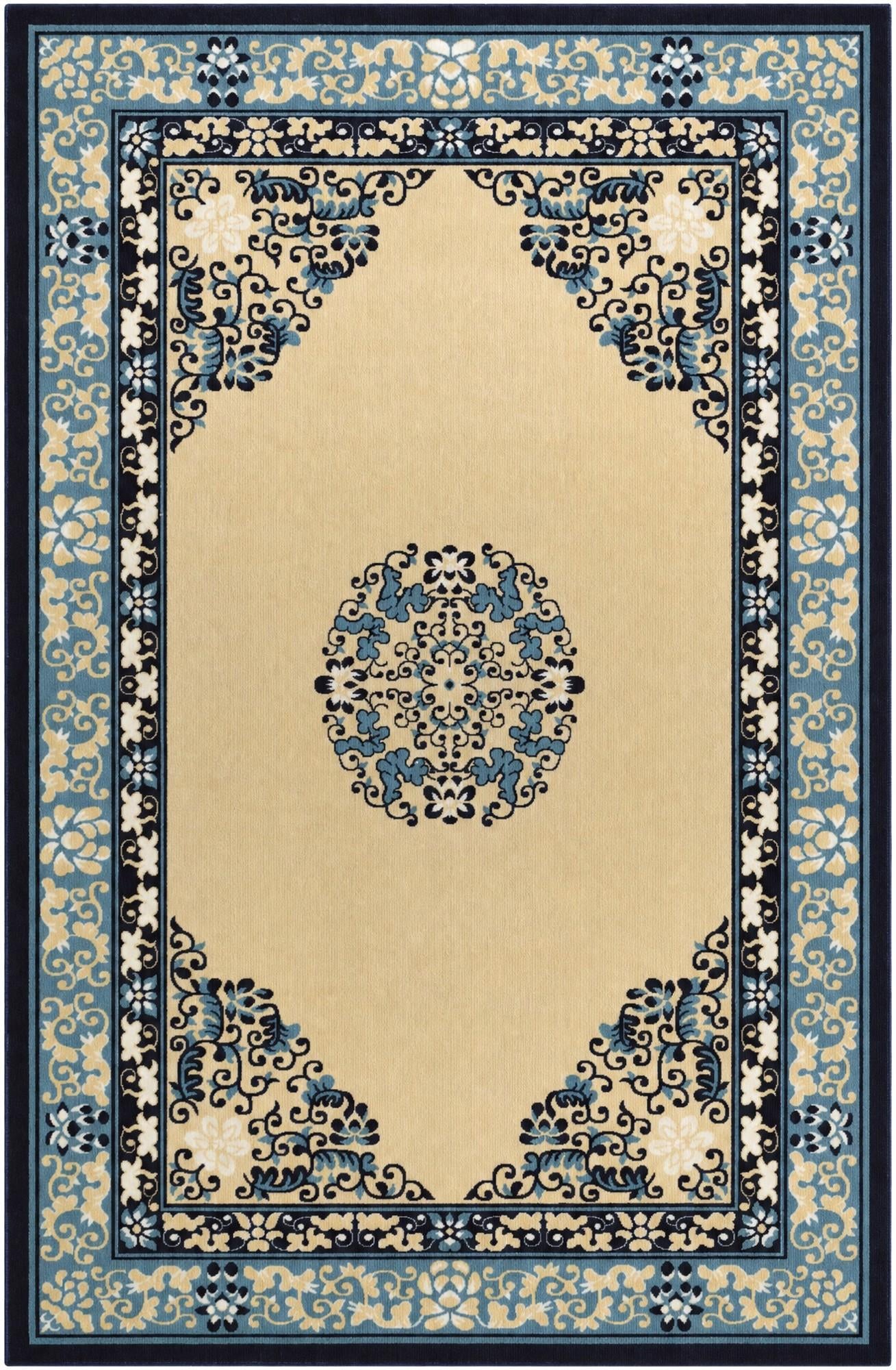 5' 3 x 8' Nain Design Rug