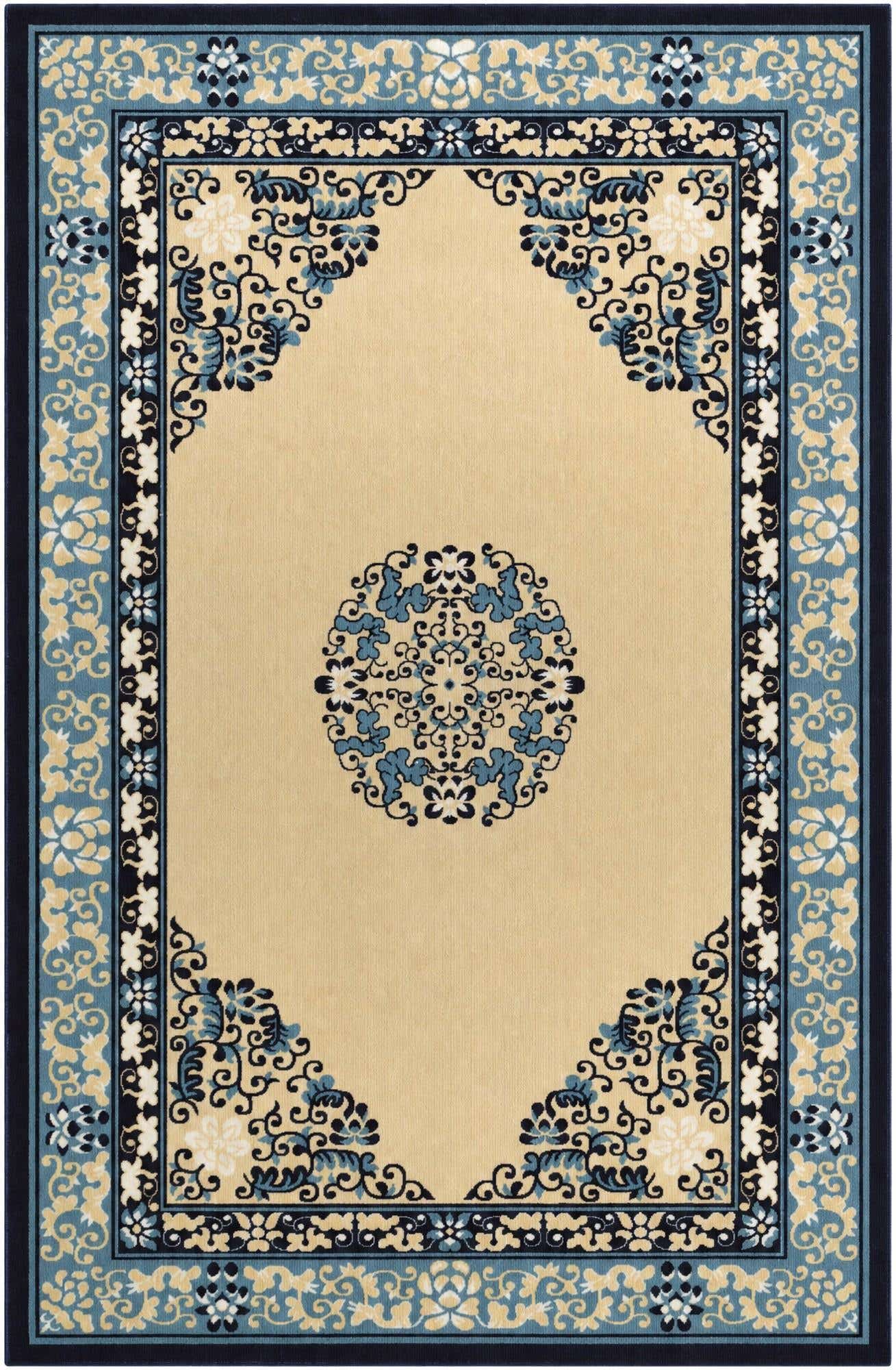 5' 3 x 8' Nain Design Rug