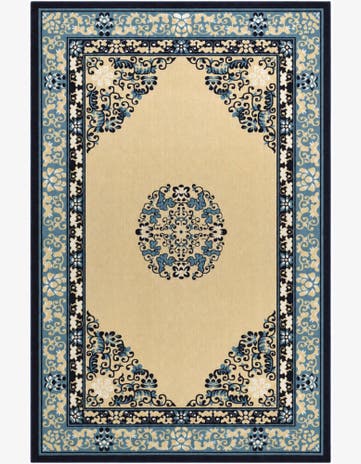 5' 3 x 8' Nain Design Rug
