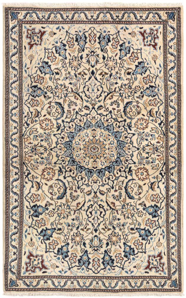 3' 10 x 6' 3 Nain Wool Rug
