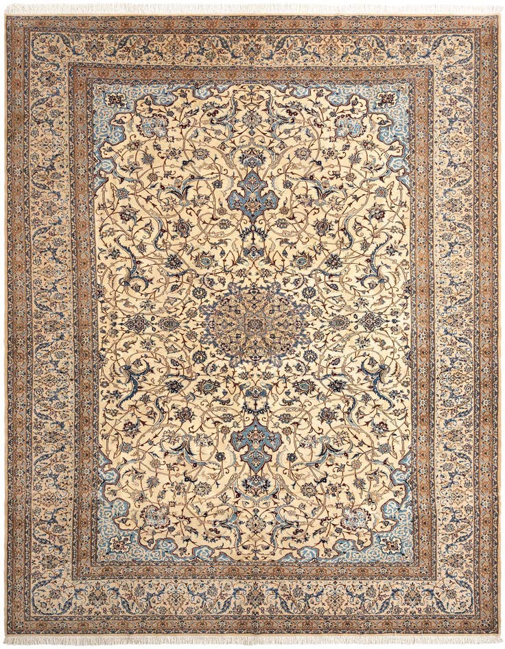Detail image of 10' 3 x 14' 6 Nain Wool Rug