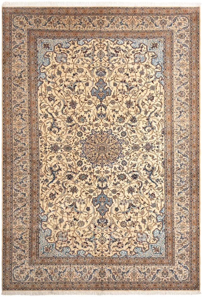 Detail image of 10' 3 x 14' 6 Nain Wool Rug