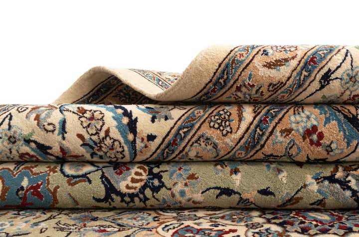 9' 7 x 13' Nain Wool Rug