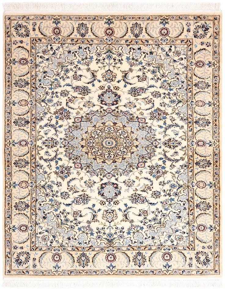 Detail image of 3' 1 x 4' 9 Nain Rug
