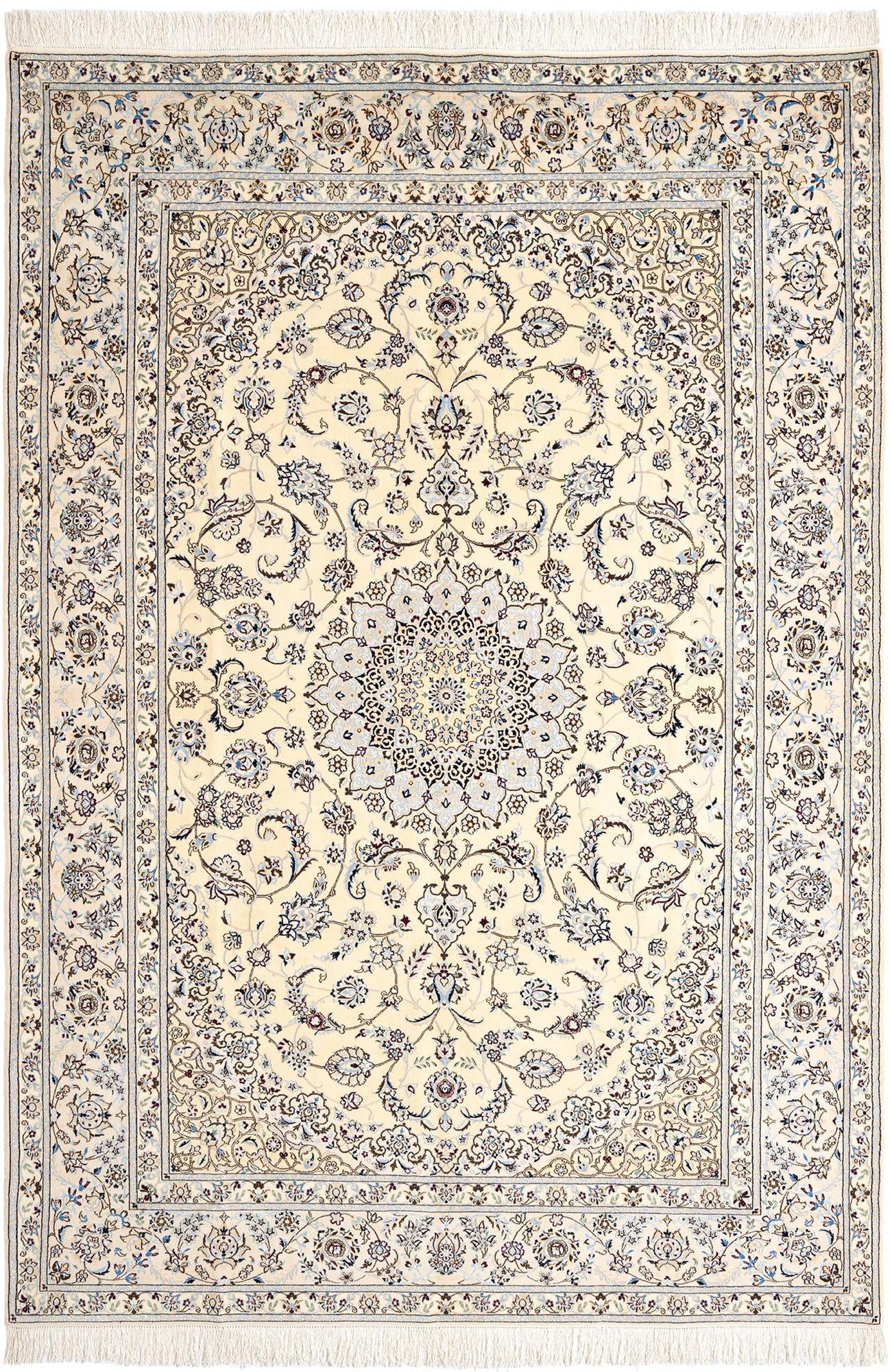 6' 8 x 9' 8 Nain Wool Rug