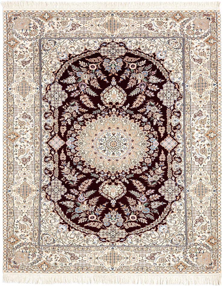 Detail image of 4' 10 x 7' 8 Nain Rug