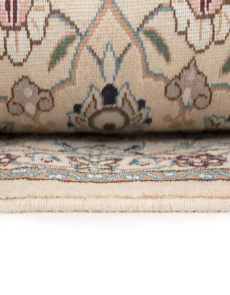 Detail image of 6' 7 x 10' 4 Hand Knotted Nain Persian Wool Rug