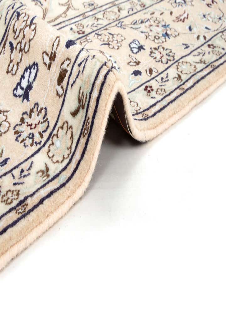 6' 5 x 9' 11 Hand Knotted Nain Persian Rug