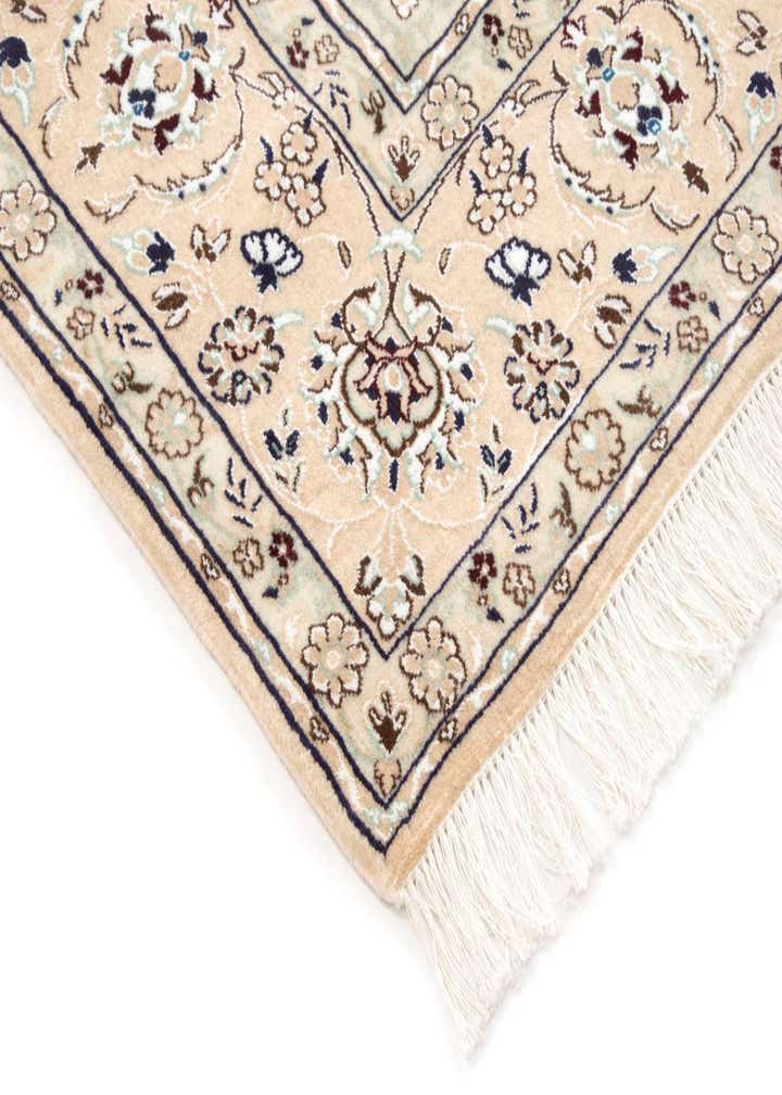 6' 5 x 9' 11 Hand Knotted Nain Persian Rug