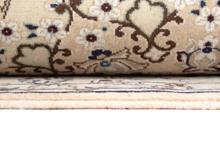 Detail image of 6' 5 x 9' 11 Hand Knotted Nain Persian Rug