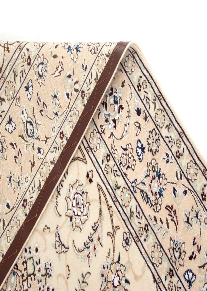 6' 5 x 9' 11 Hand Knotted Nain Persian Rug