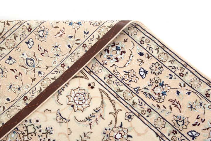 6' 5 x 9' 11 Hand Knotted Nain Persian Rug