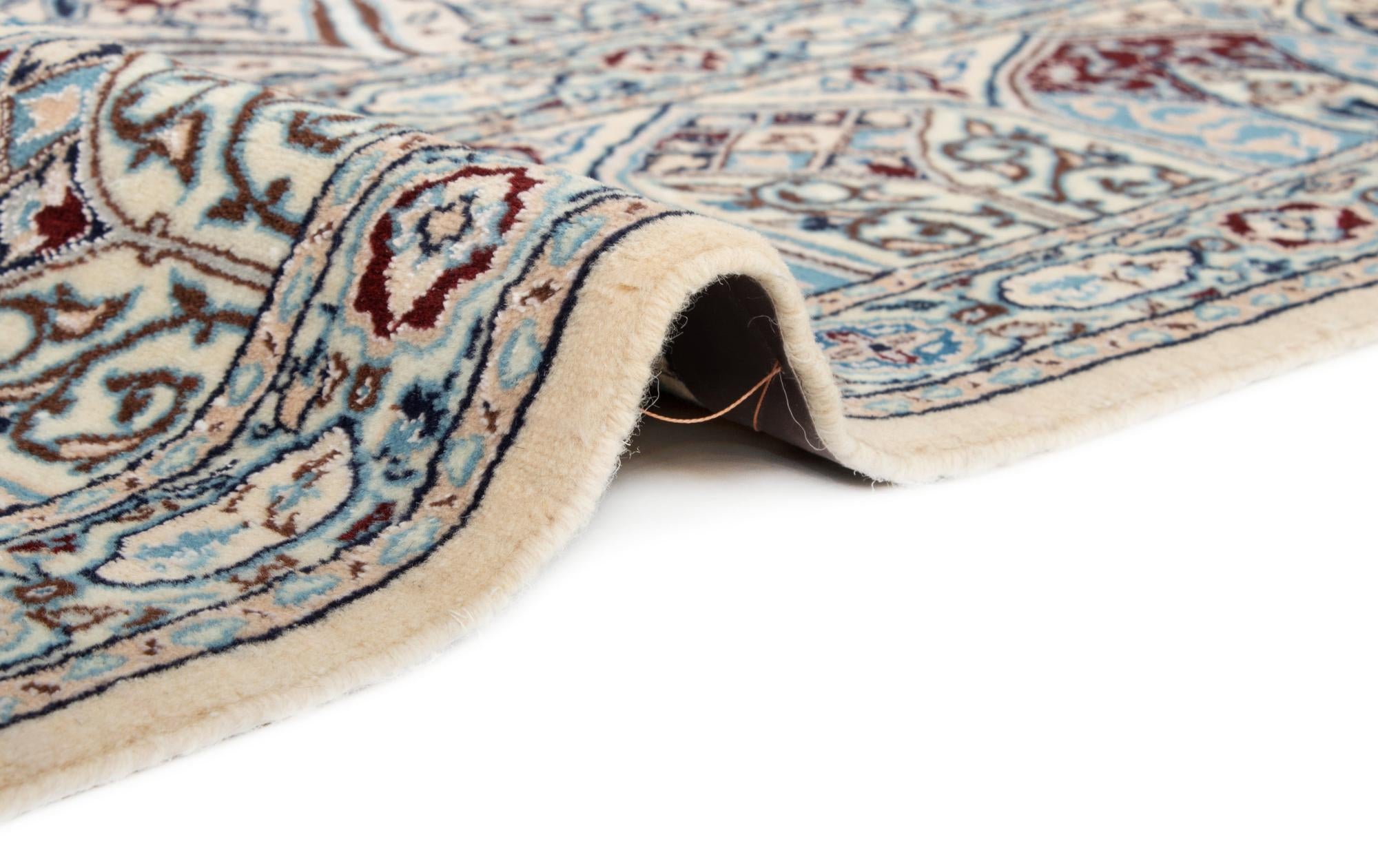 6' 9 x 9' 11 Hand Knotted Nain Persian Rug