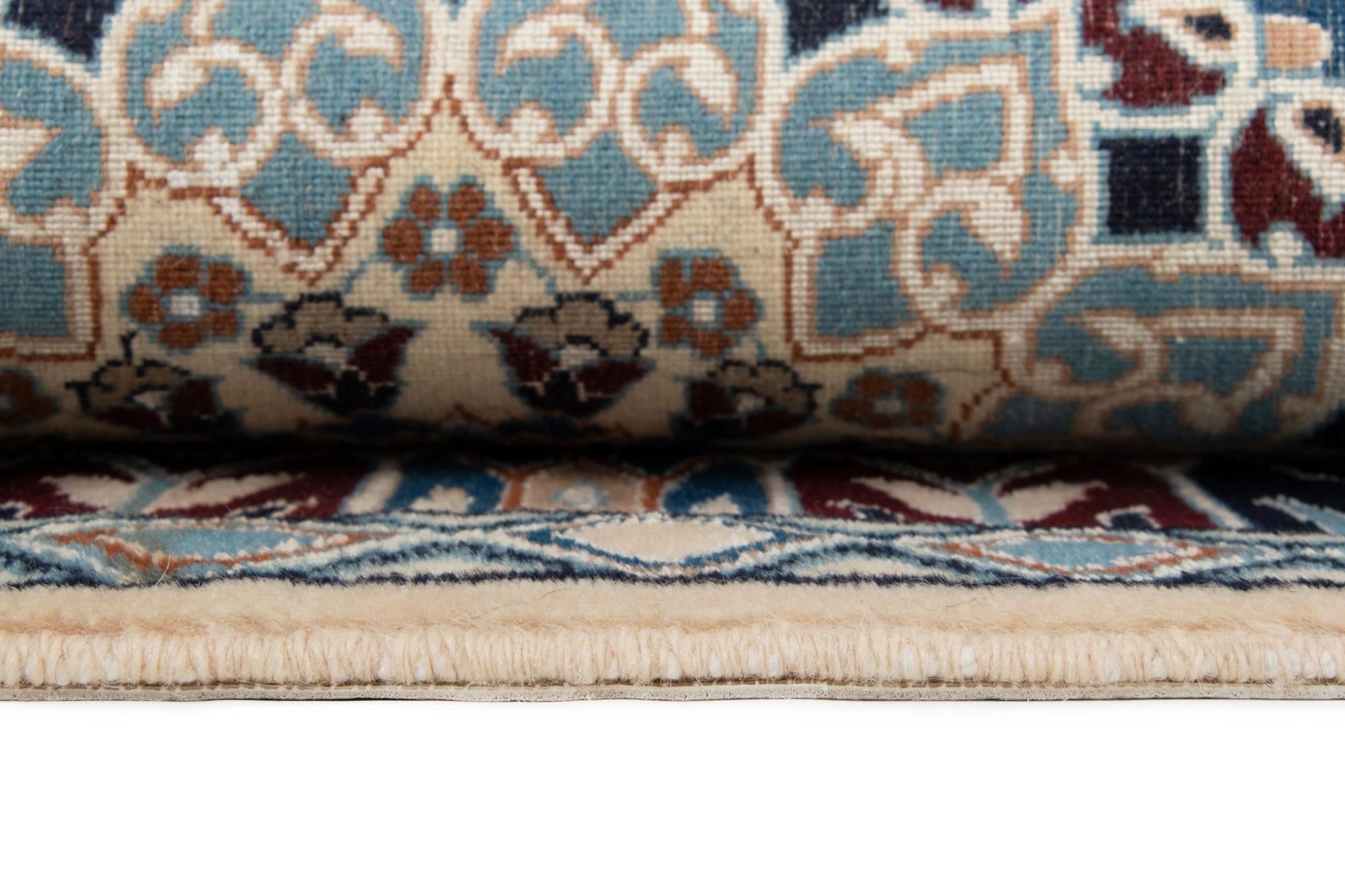 3' 1 x 5' 2 Hand Knotted Nain Persian Rug