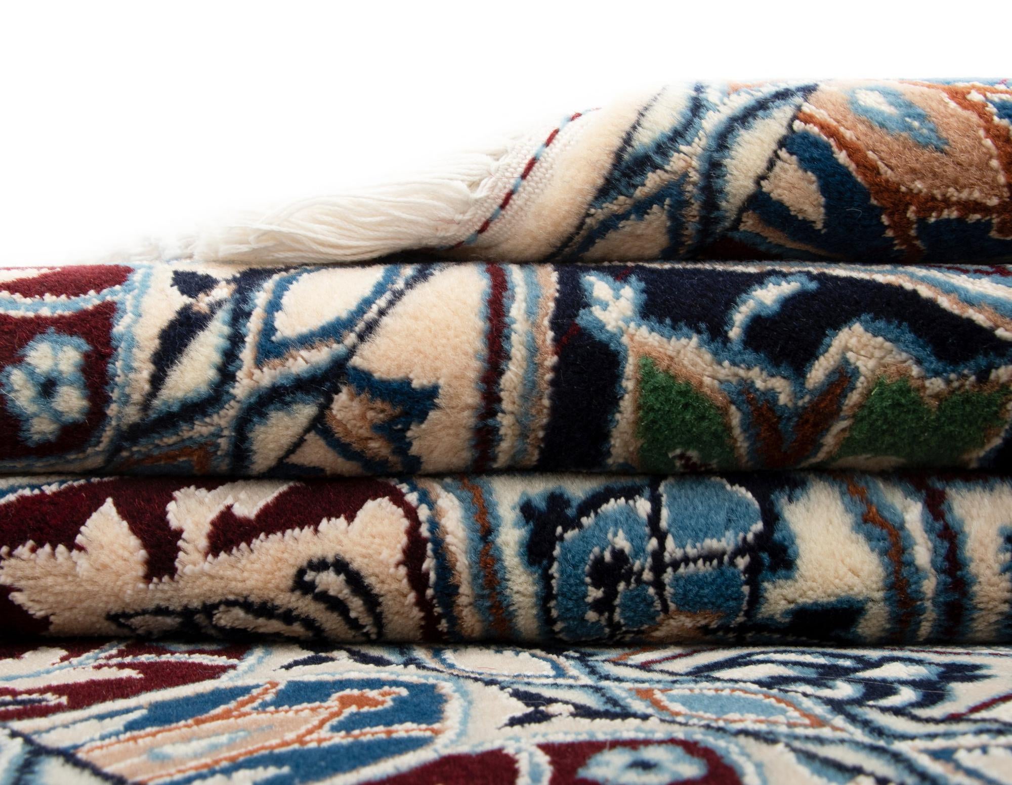 3' 1 x 5' 2 Hand Knotted Nain Persian Rug