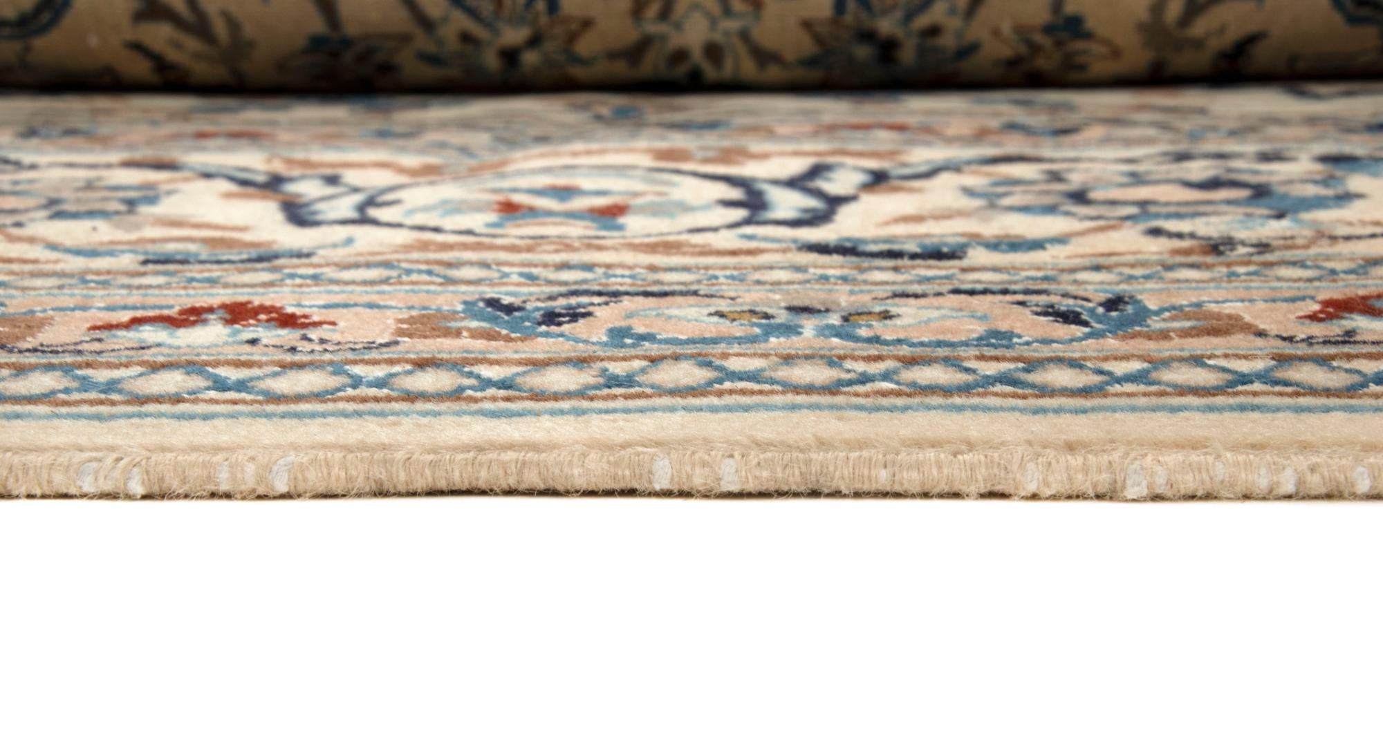 8' 6 x 12' 1 Hand Knotted Nain Persian Rug