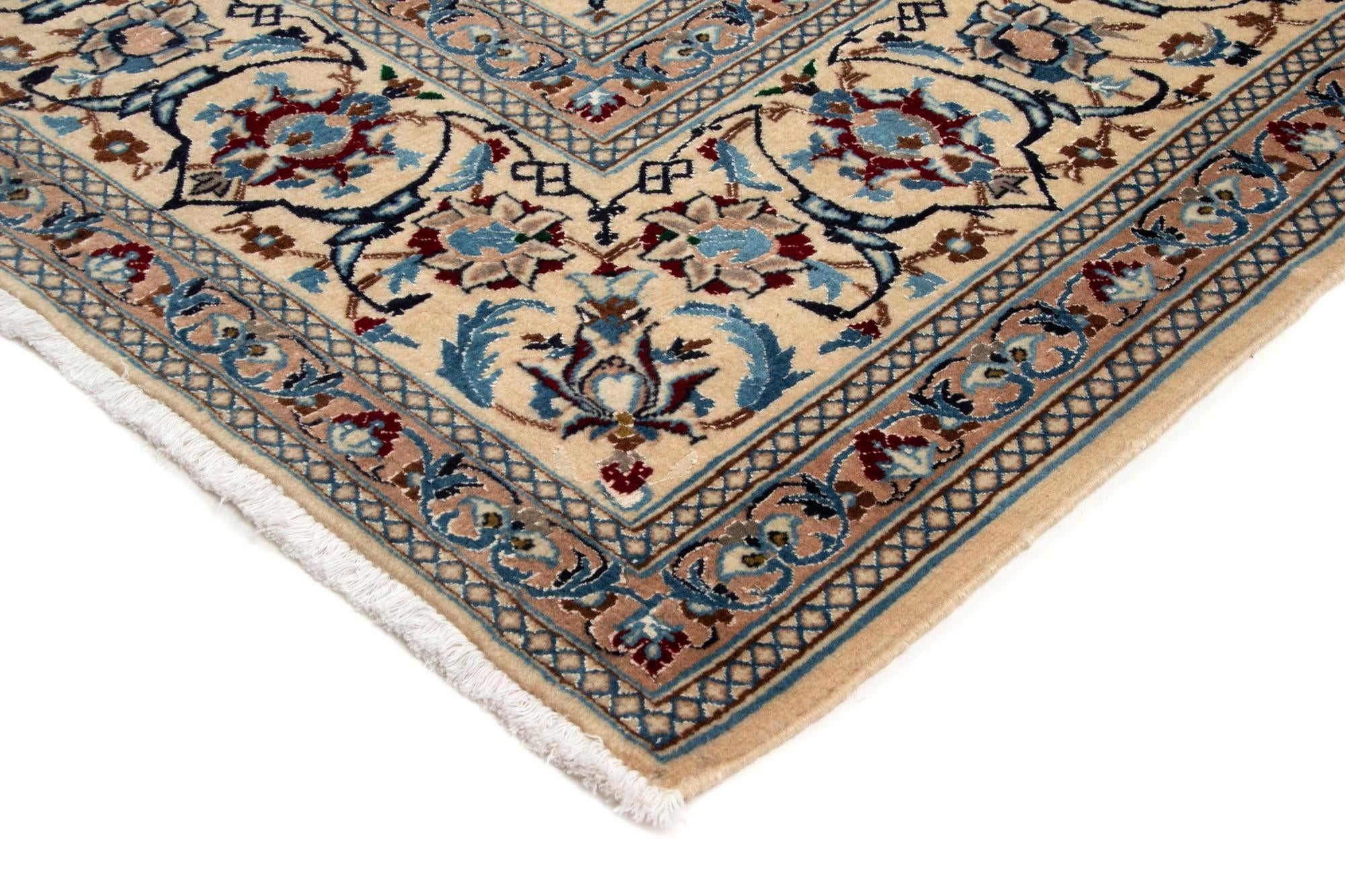 8' 6 x 12' 1 Hand Knotted Nain Persian Rug