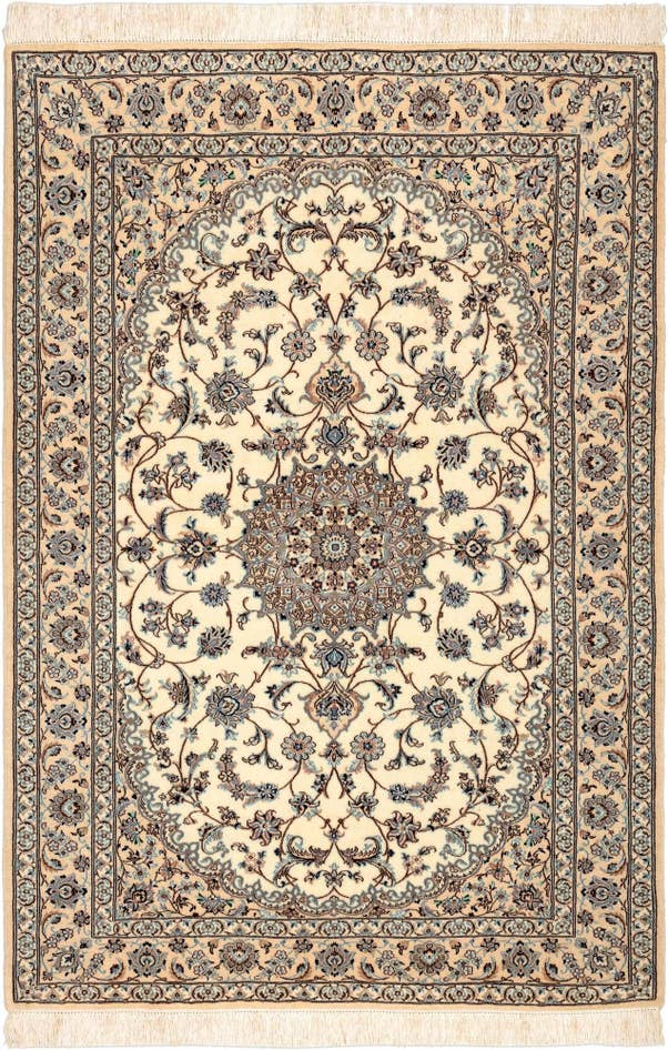 Detail image of 4' 1 x 6' Nain Rug