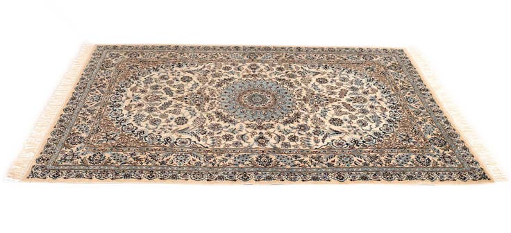 Detail image of 4' 2 x 6' Nain Rug