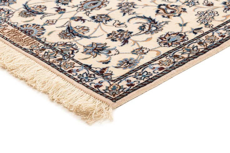 Detail image of 2' x 9' 8 Hand Knotted Nain Rug
