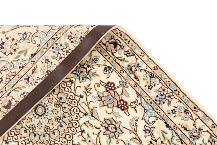 Detail image of 2' 4 x 10' 2 Hand Knotted Nain Rug